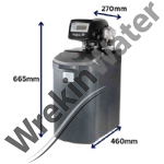 AUTO15M Metered Water Softener with Digital Display - 15L Resin Bed 